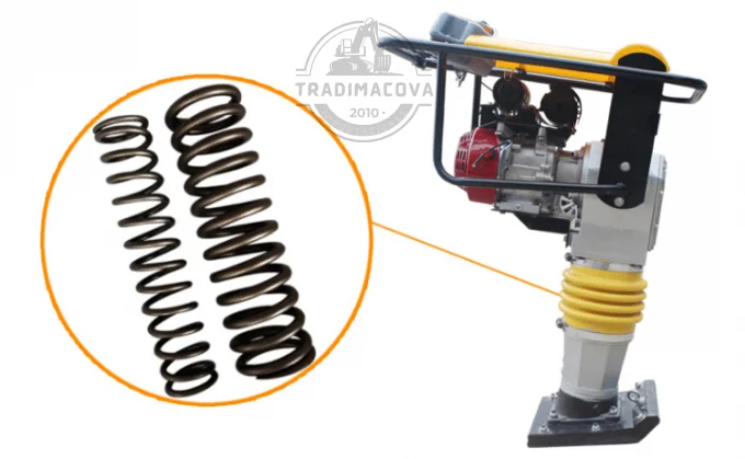 Doble resorte apisonadora